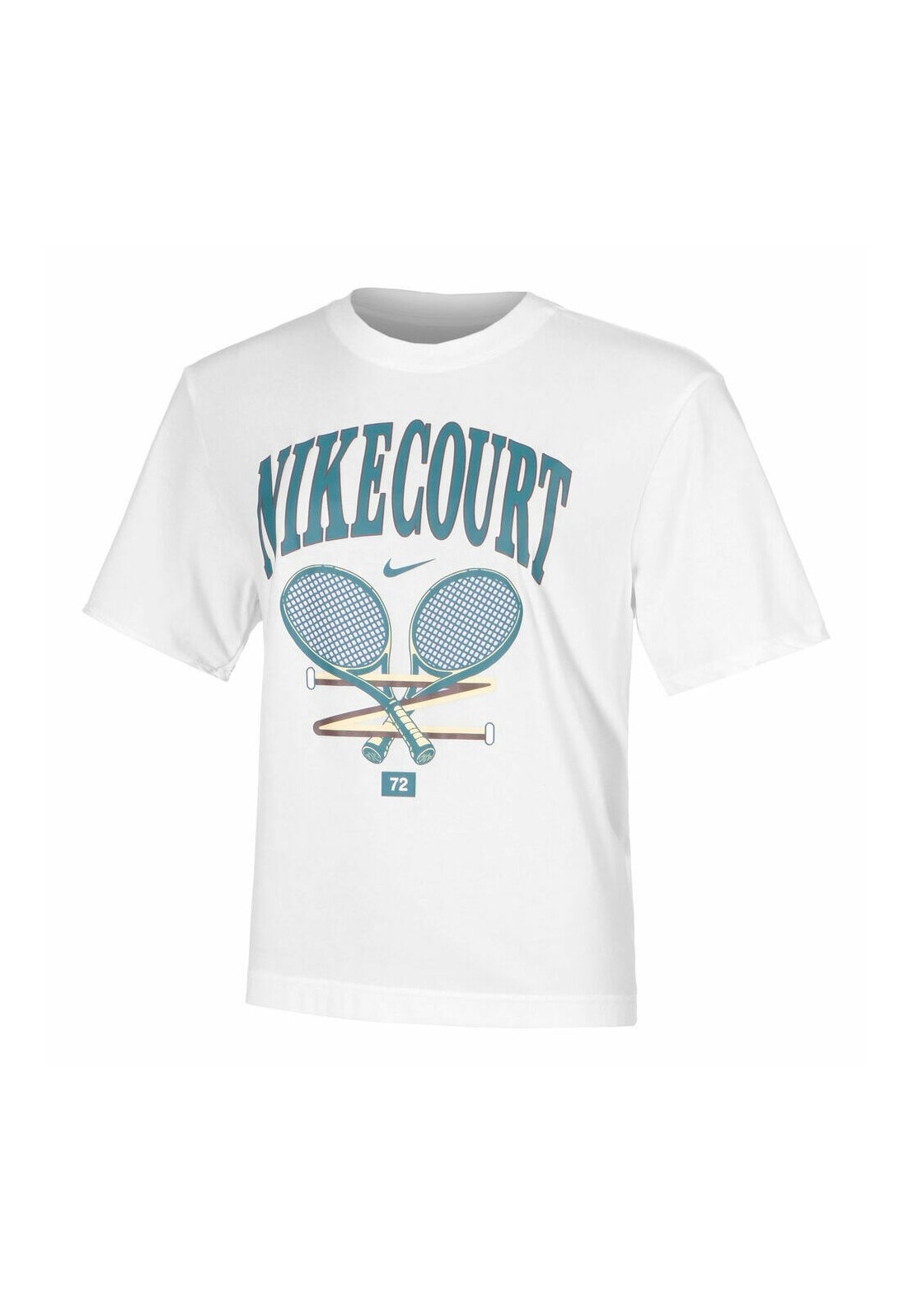 Nike Performance SLAM OPEN - T-shirt imprimé - white