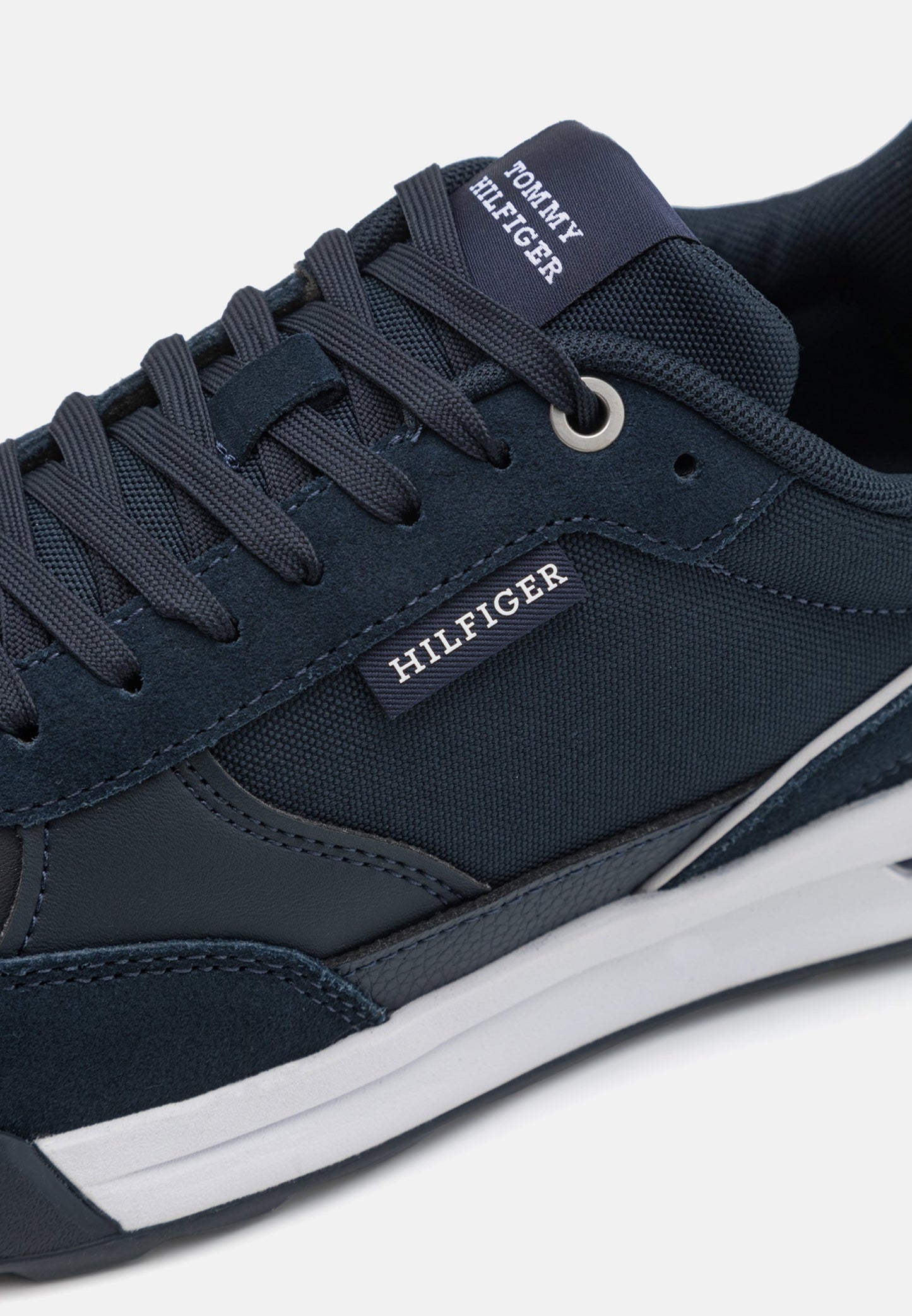 Tommy Hilfiger RETRO RUNNER MIX - Baskets basses