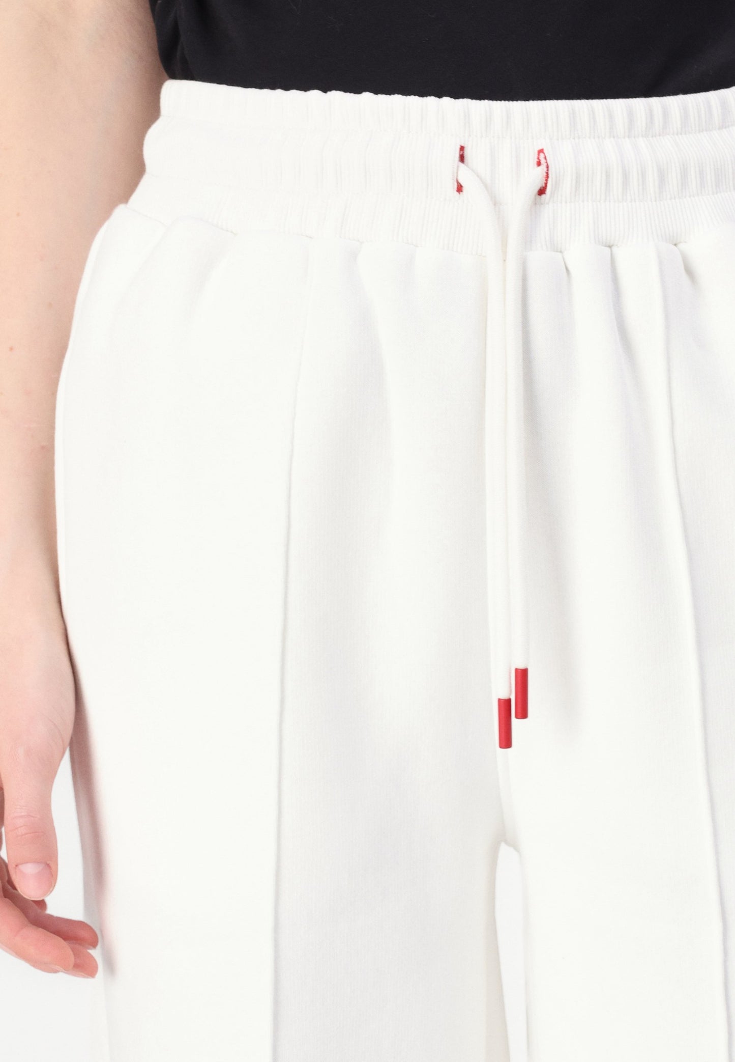 Tommy Jeans GRAPHIC PANT - Pantalon de survêtement - blanc de blanc