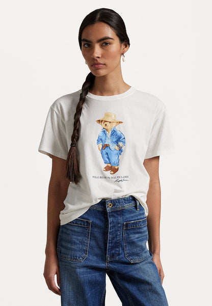 Polo Ralph Lauren TEE SHORT SLEEVE - T-shirt imprimé - nevis