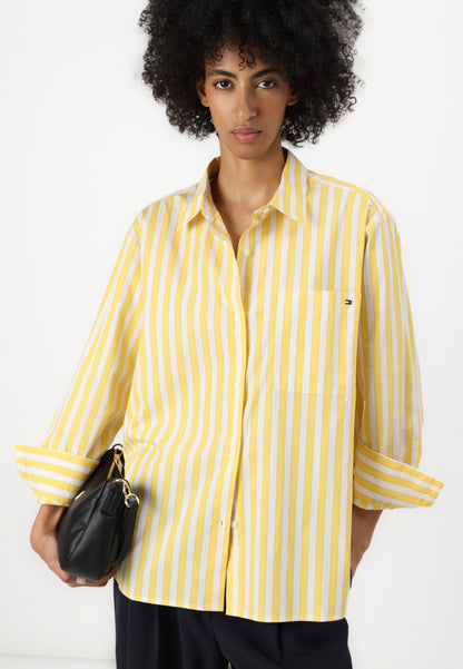 Tommy Hilfiger EASY FIT SHIRT - Chemisier - citronella