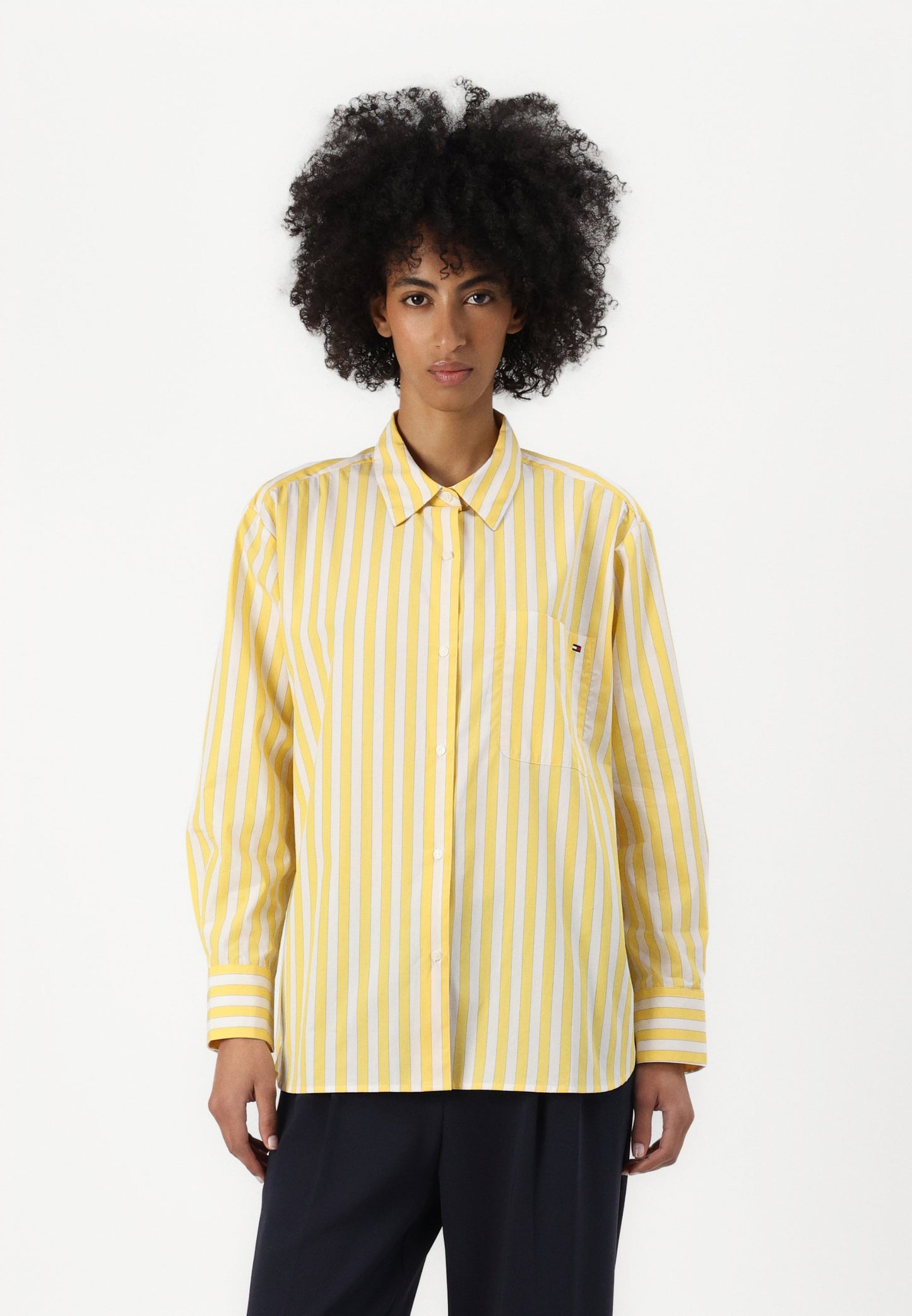 Tommy Hilfiger EASY FIT SHIRT - Chemisier - citronella