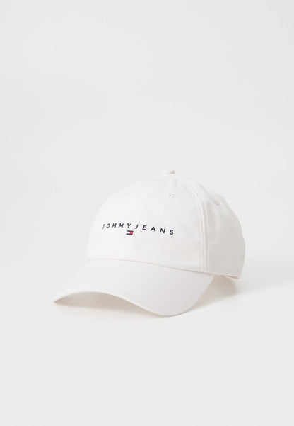 Tommy Jeans LINEAR LOGO UNISEX - Casquette - white