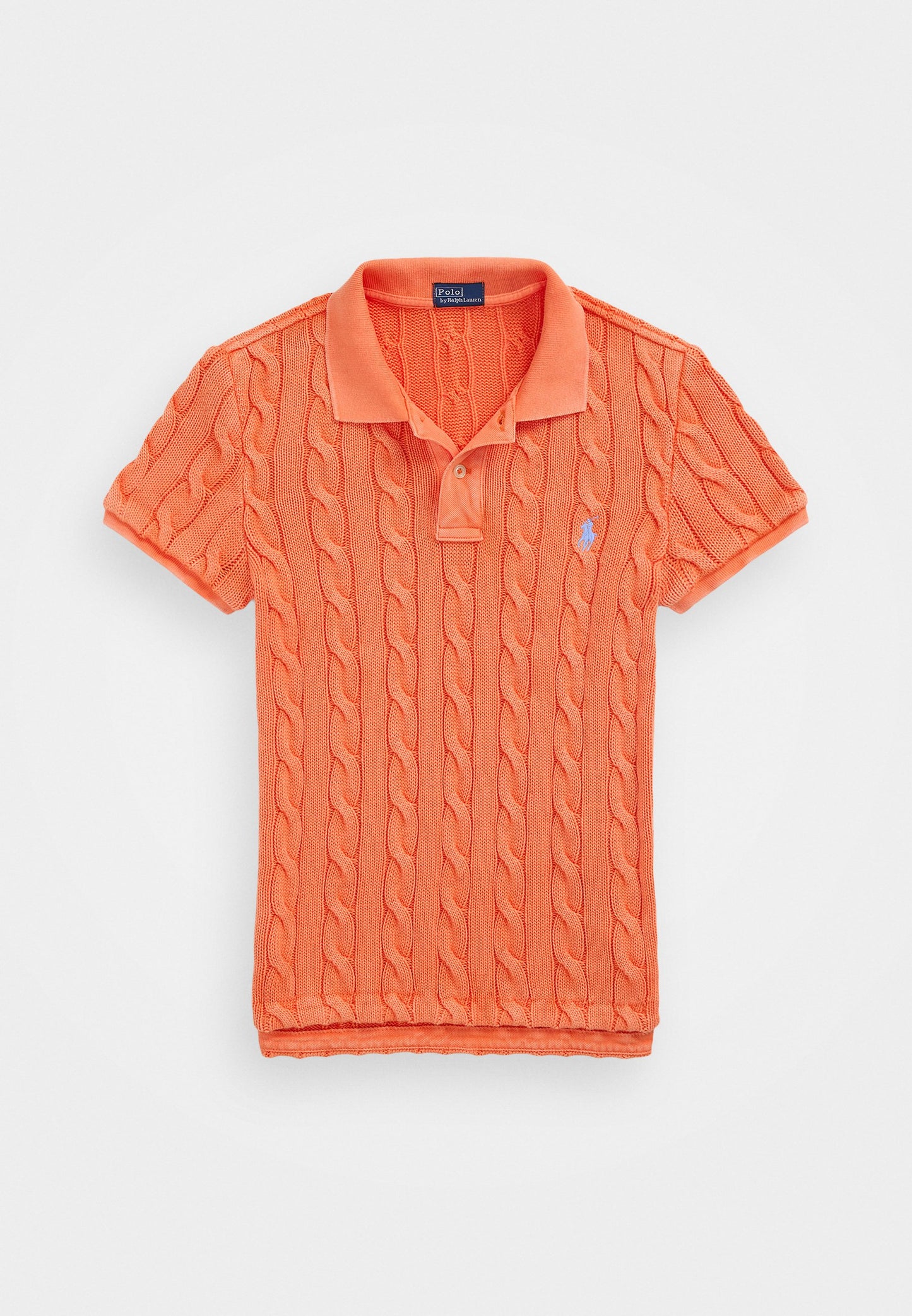 Polo Ralph Lauren CABLE KNIT POLO SHIRT - Polo