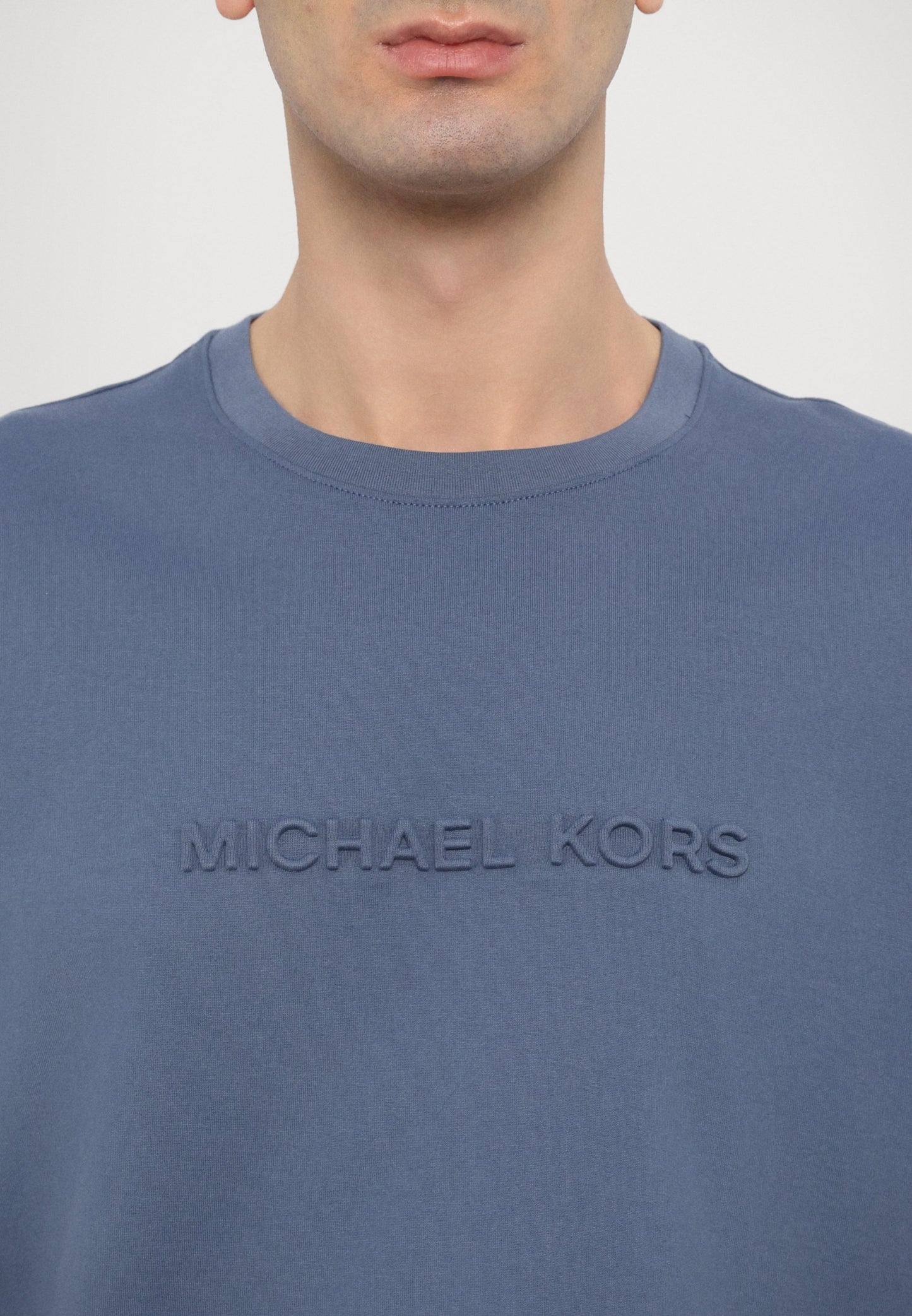 Michael Kors EMBOSSED LOGO TEE - T-shirt basique - cafe