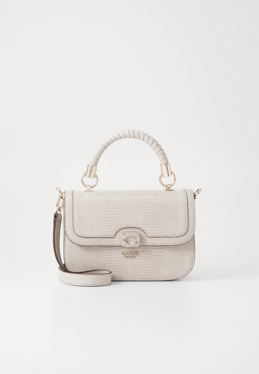 Guess ORLINA TOP HANDLE FLAP - Sac à main - taupe