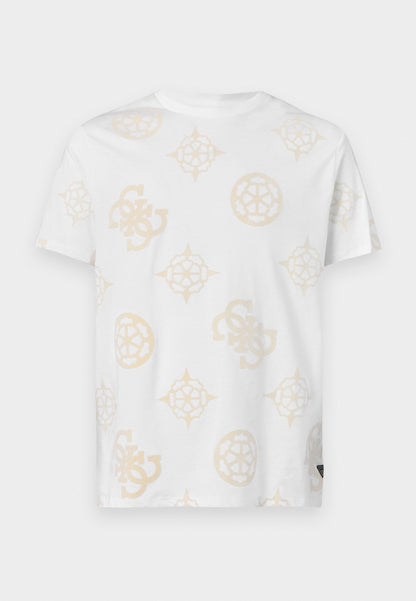 Guess PEONY - T-shirt imprimé - jet black