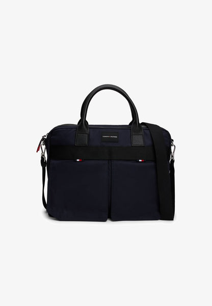 Tommy Hilfiger FUNC COMPUTER BAG UNISEX - Mallette - space blue