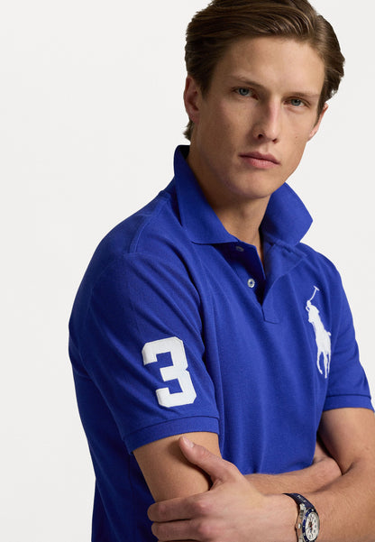 Polo Ralph Lauren CUSTOM SLIM FIT BIG PONY MESH SHIRT - Polo - cruise royal