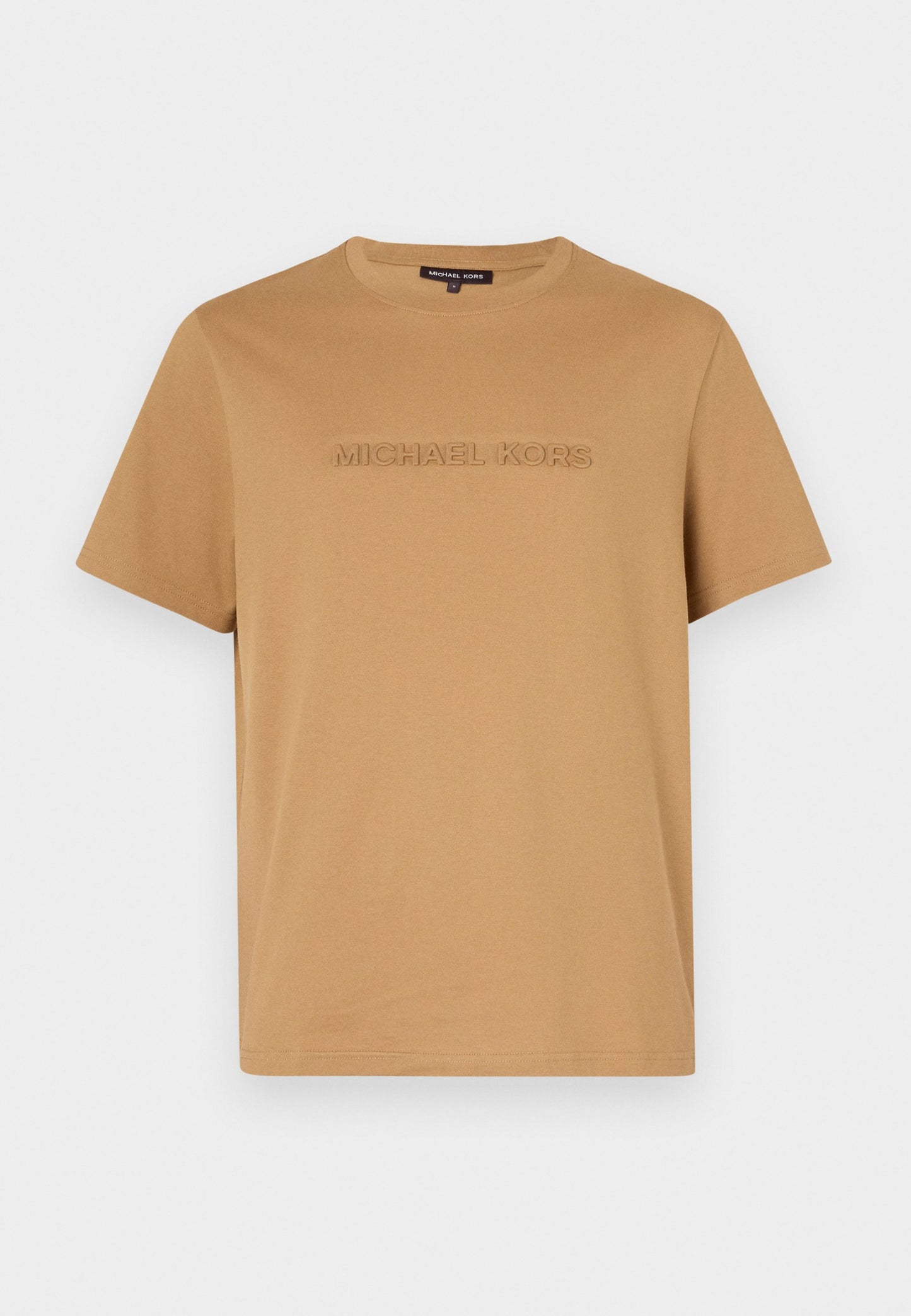 Michael Kors EMBOSSED LOGO TEE - T-shirt basique - cafe