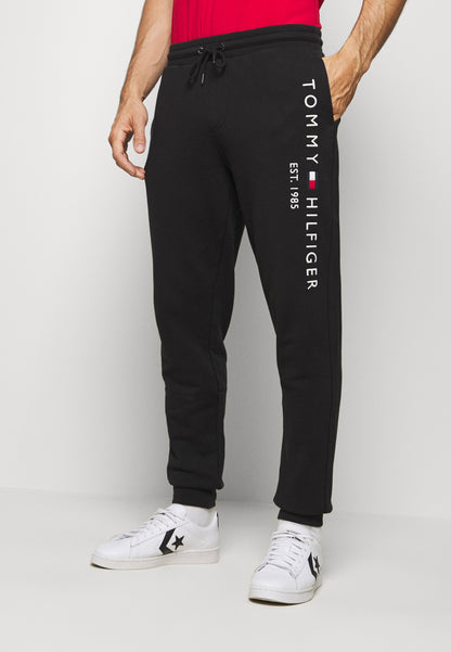 Tommy Hilfiger LOGO - Pantalon de survêtement - black