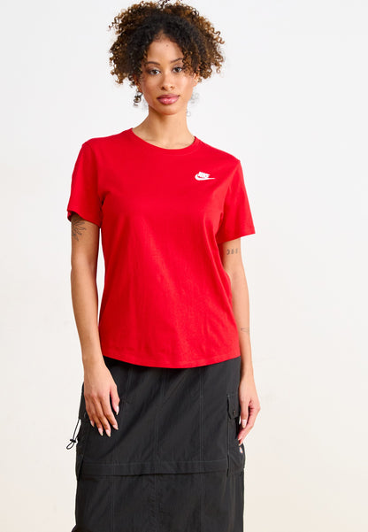 Nike Sportswear CLUB TEE - T-shirt basique - Rouge