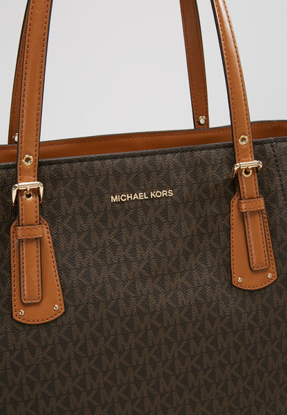 MICHAEL Michael Kors VOYAGER SIGNATURE TOTE - Sac à main - brown