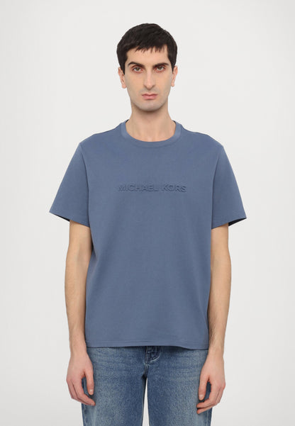 Michael Kors EMBOSSED LOGO TEE - T-shirt basique - cafe