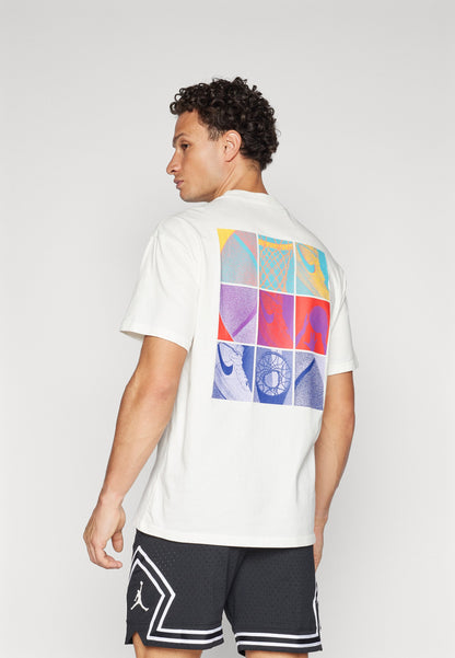 Nike Performance TEE - T-shirt imprimé - sail