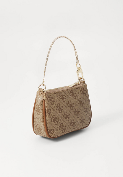 Guess ZAMIRA DAILY POUCH - Pochette - latte multi