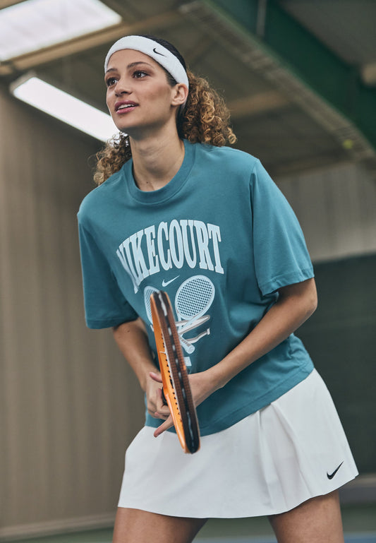 Nike Performance SLAM TEE OPEN - T-shirt de sport - mineral teal