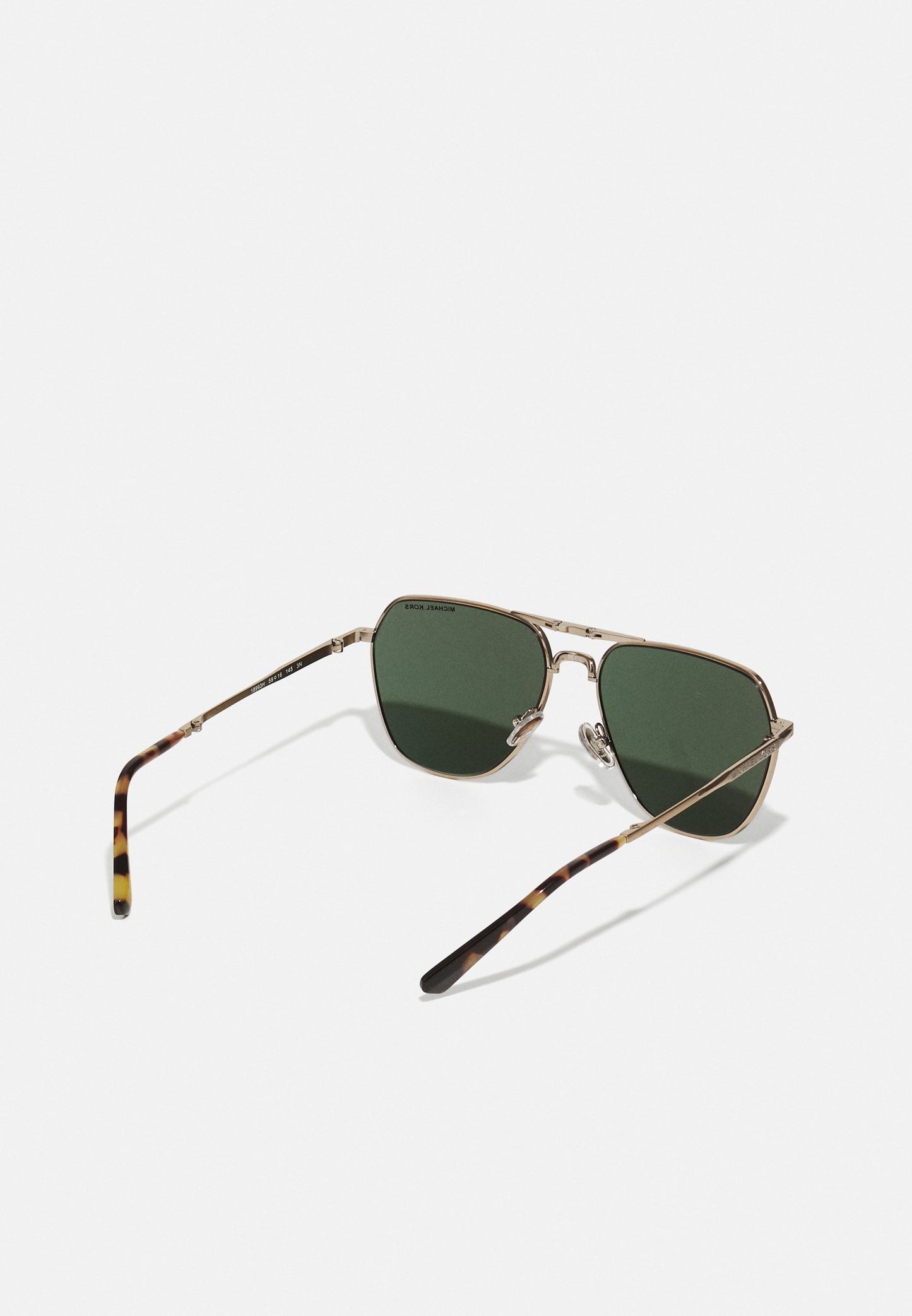 Michael Kors KESWICK - Lunettes de soleil - shiny gold /olive green