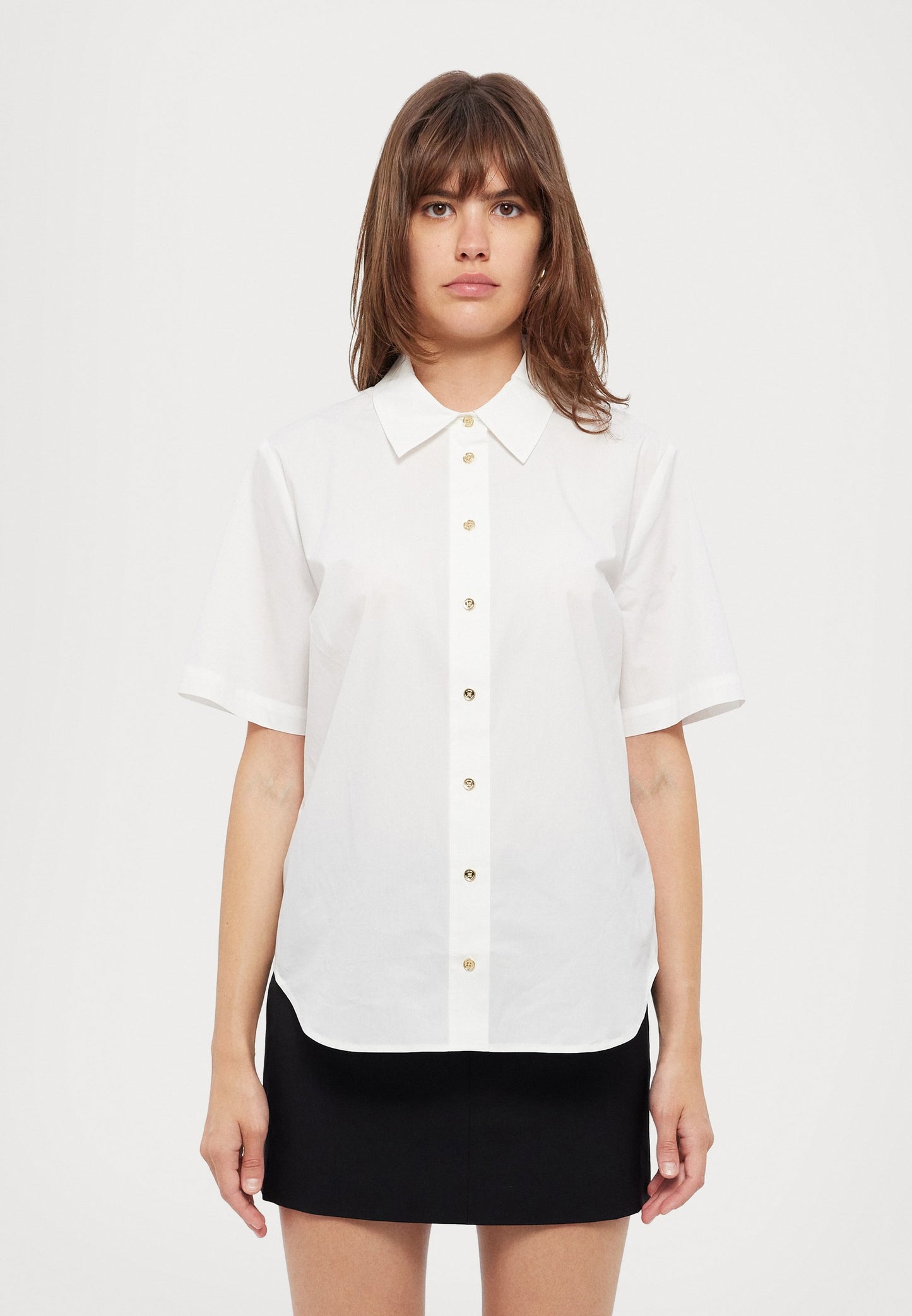 MICHAEL Michael Kors POPLIN CAMP - Chemisier - white