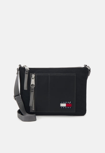 Tommy Jeans SURPLUS SACOCHE UNISEX - Sac bandoulière - black