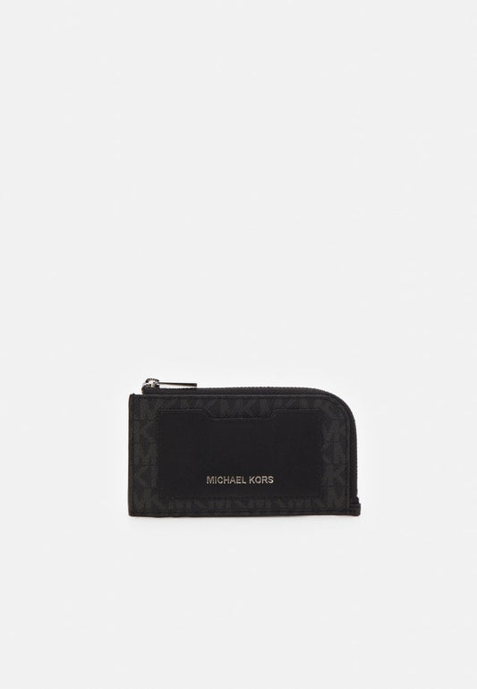 Michael Kors ZIP WALLET UNISEX - Portefeuille - black