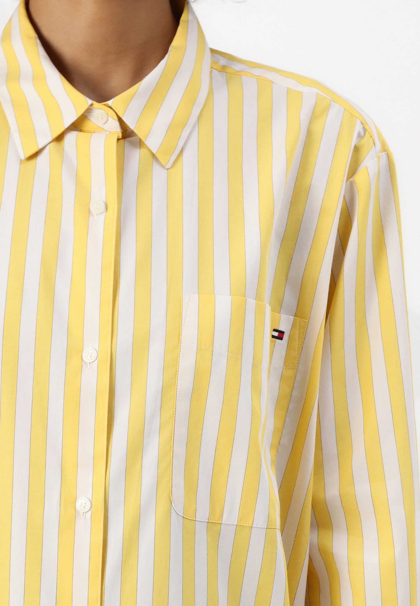 Tommy Hilfiger EASY FIT SHIRT - Chemisier - citronella