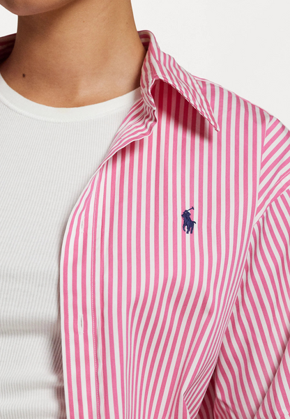 Polo Ralph Lauren OVERSIZE FIT STRIPED COTTON SHIRT - Chemisier