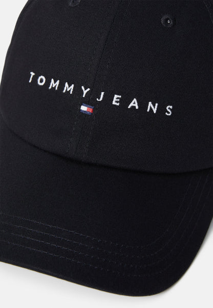 Tommy Jeans LINEAR LOGO PANEL UNISEX - Casquette - black