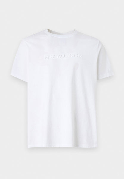 Michael Kors EMBOSSED LOGO TEE - T-shirt basique - cafe