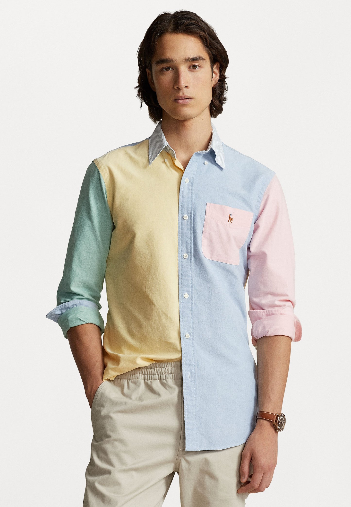 Polo Ralph Lauren CUSTOM FIT OXFORD FUN SHIRT - Chemise