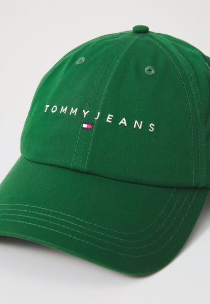 Tommy Jeans LINEAR LOGO UNISEX - Casquette - green