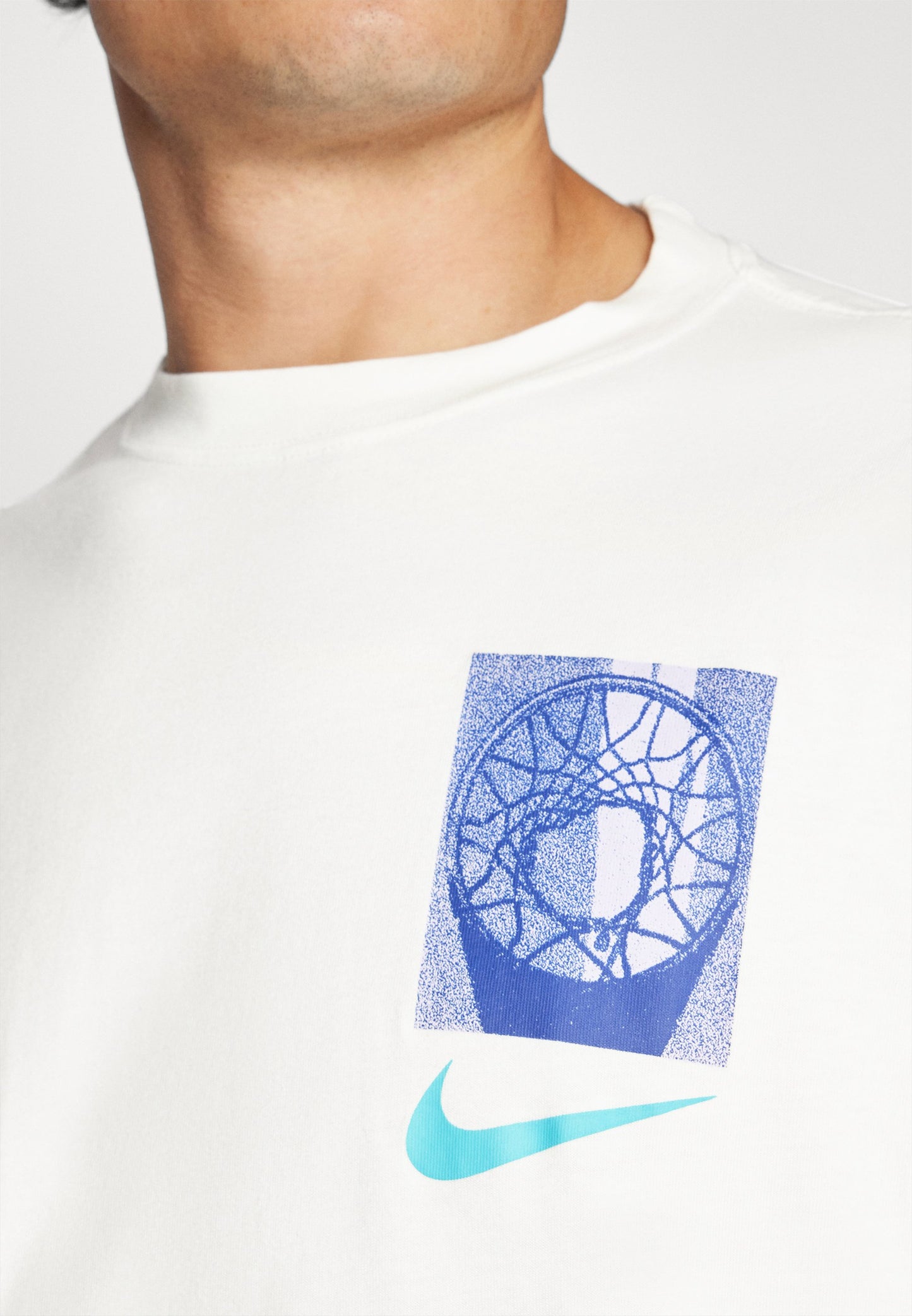 Nike Performance TEE - T-shirt imprimé - sail