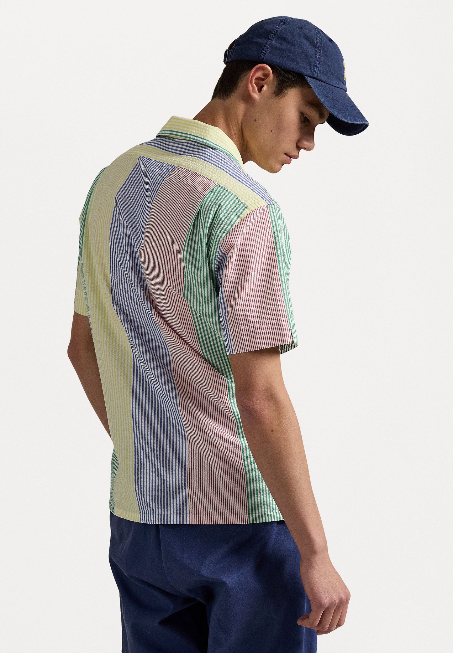 Polo Ralph Lauren CLASSIC STRIPED SEERSUCKER CAMP SHIRT - Chemise