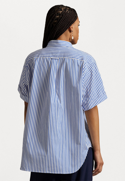 Polo Ralph Lauren OVERSIZE FIT STRIPED COTTON SHIRT - Chemisier