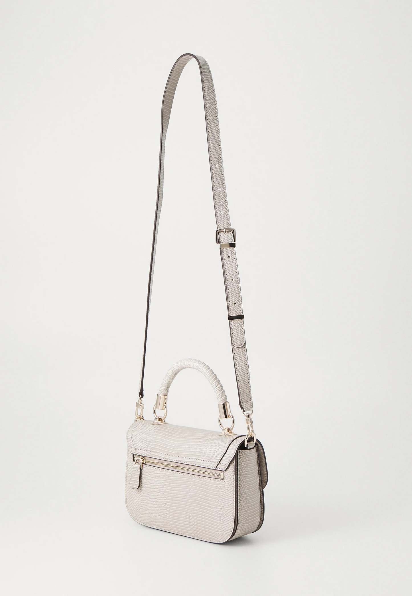 Guess ORLINA TOP HANDLE FLAP - Sac à main - taupe