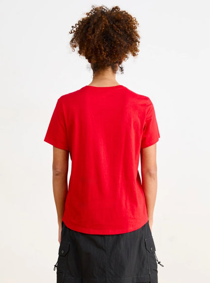 Nike Sportswear CLUB TEE - T-shirt basique - Rouge