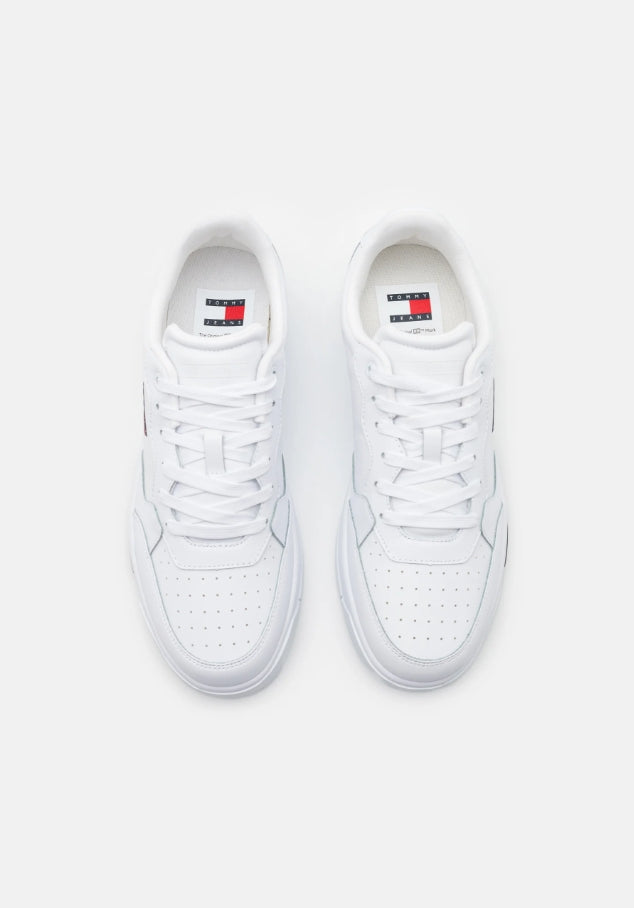 Tommy Jeans RETRO - Baskets basses - white