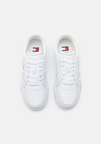 Tommy Jeans RETRO - Baskets basses - white