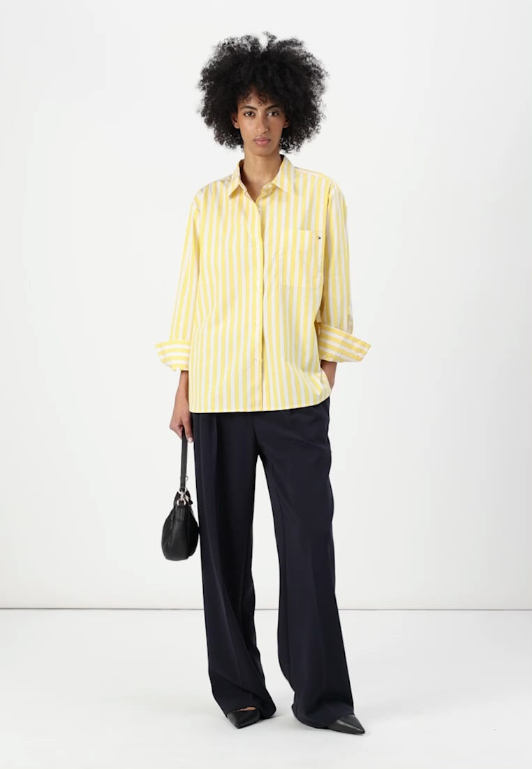 Tommy Hilfiger EASY FIT SHIRT - Chemisier - citronella