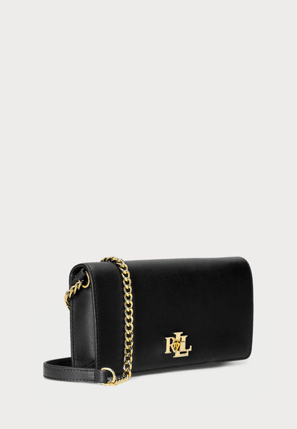 Lauren Ralph Lauren LEATHER CROSSBODY TURN-LOCK TECH CASE - Sac bandoulière