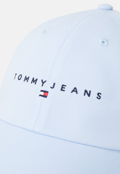 Tommy Jeans LINEAR LOGO PANEL UNISEX - Casquette - blue