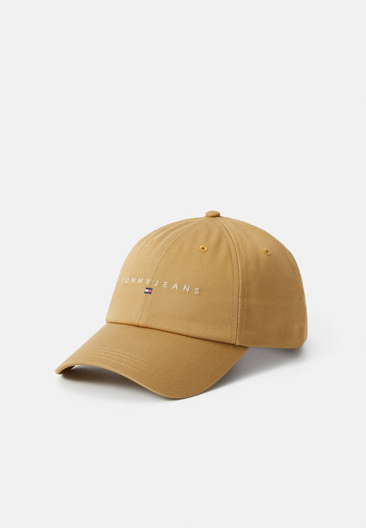 Tommy Jeans LINEAR LOGO PANEL UNISEX - Casquette - natural khaki