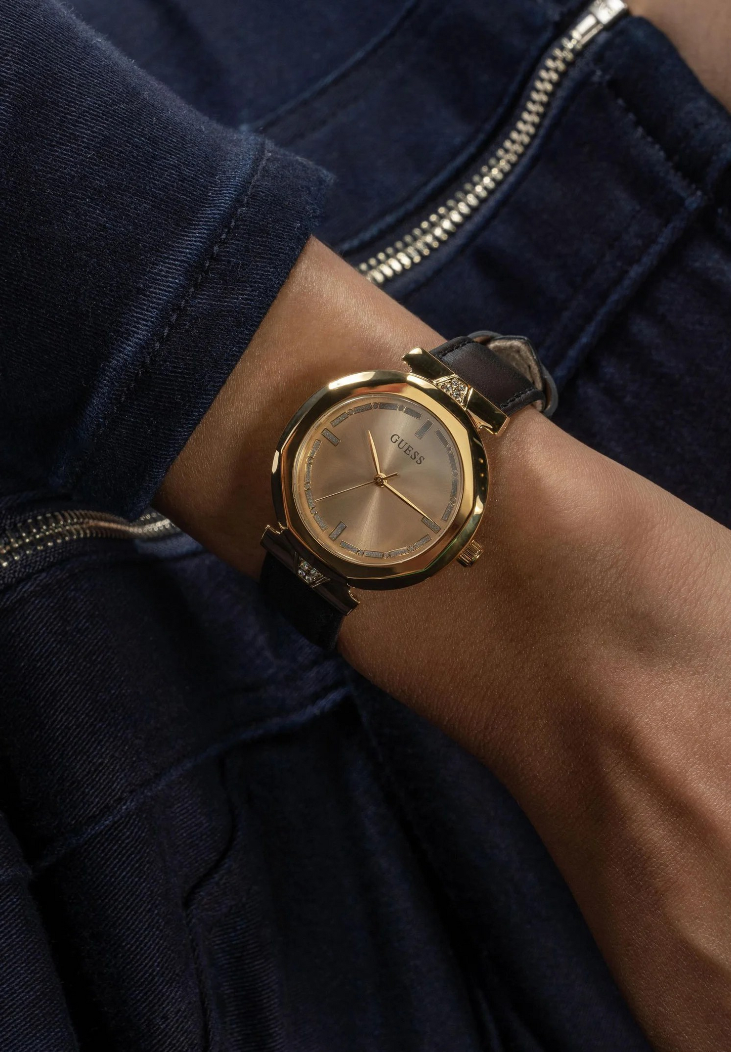 Guess CLASH - Montre - gold tone