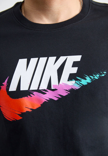 Nike Sportswear TEE - T-shirt imprimé - Black