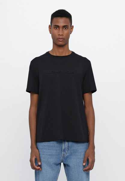 Michael Kors EMBOSSED LOGO TEE - T-shirt basique - cafe