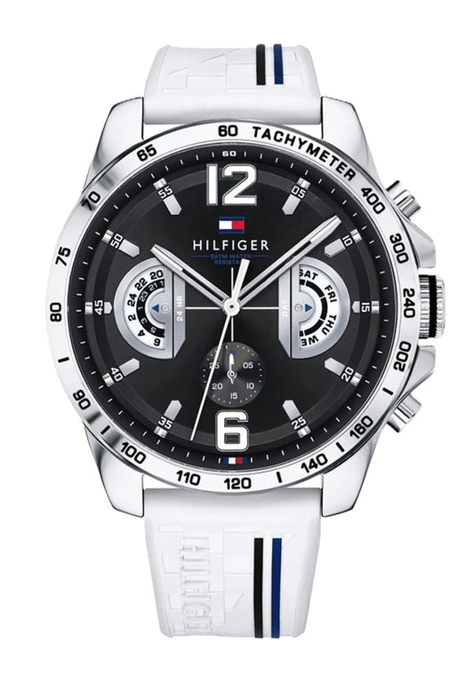 Tommy Hilfiger DECKER - Montre à aiguilles - white black