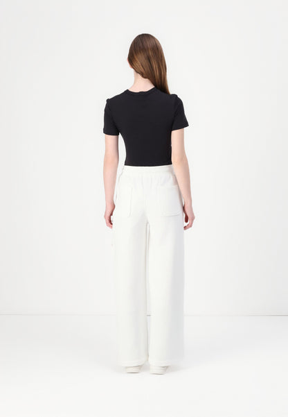 Tommy Jeans GRAPHIC PANT - Pantalon de survêtement - blanc de blanc