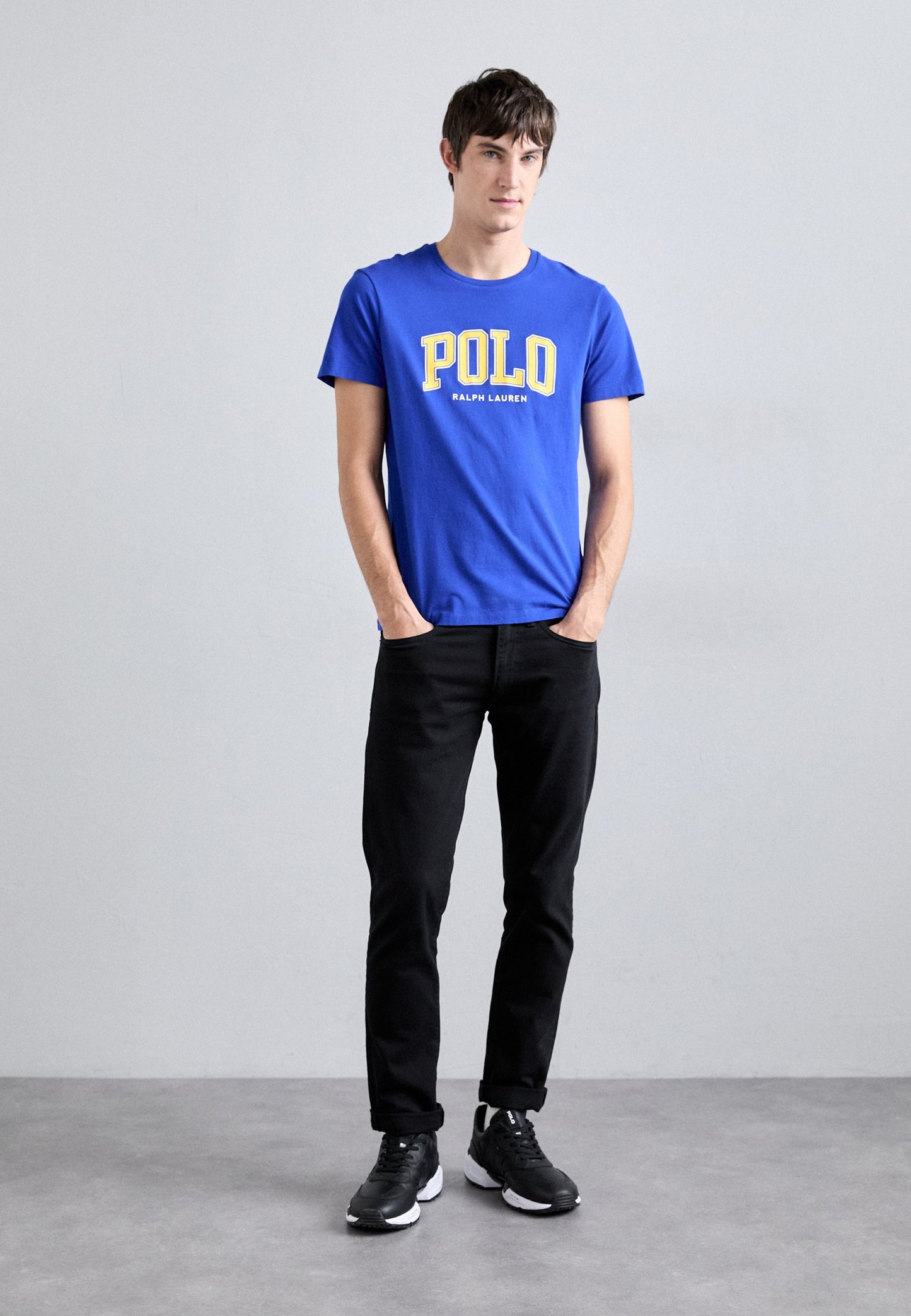 Polo Ralph Lauren SHORT SLEEVE - T-shirt imprimé - cruise navy