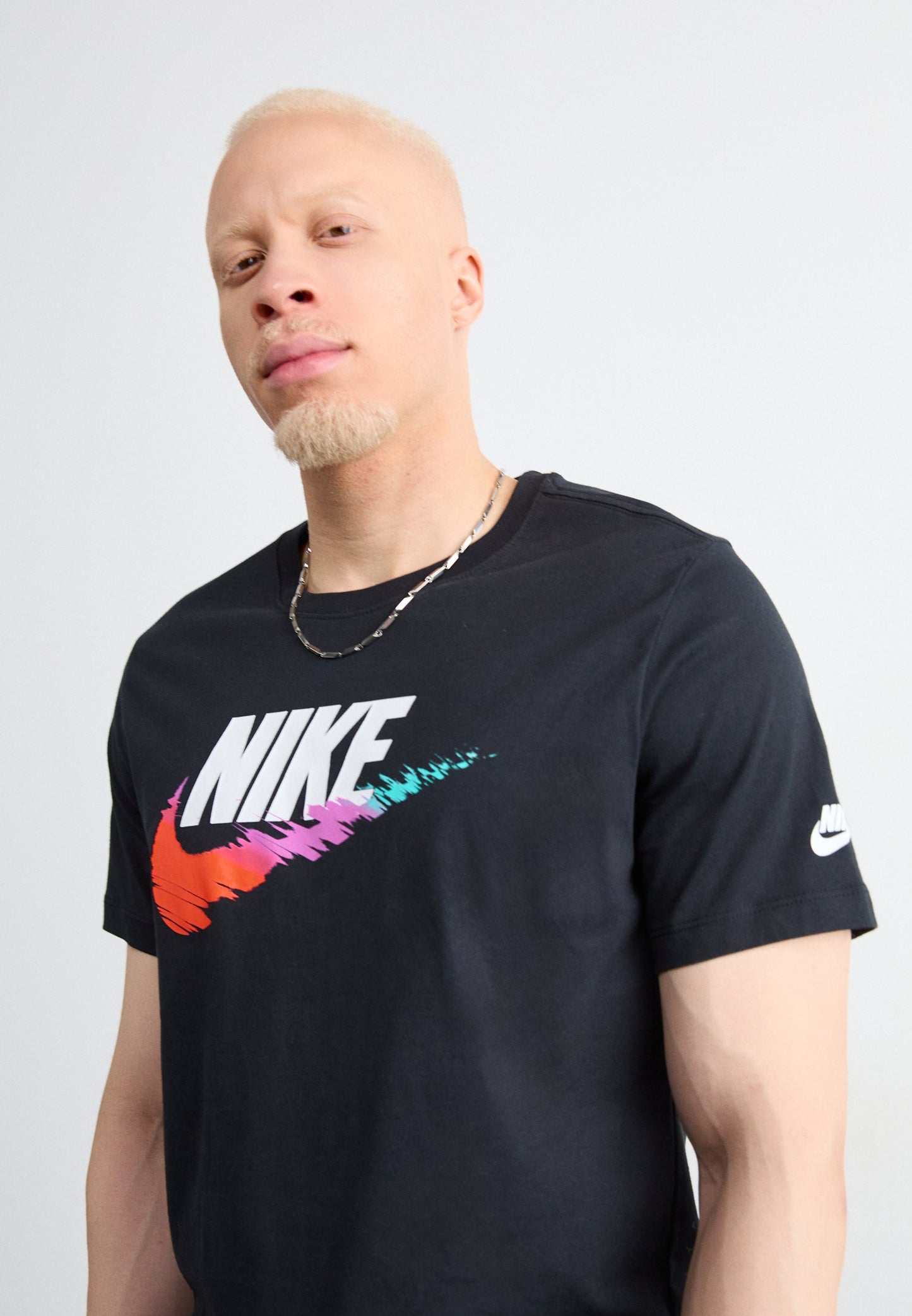 Nike Sportswear TEE - T-shirt imprimé - Black