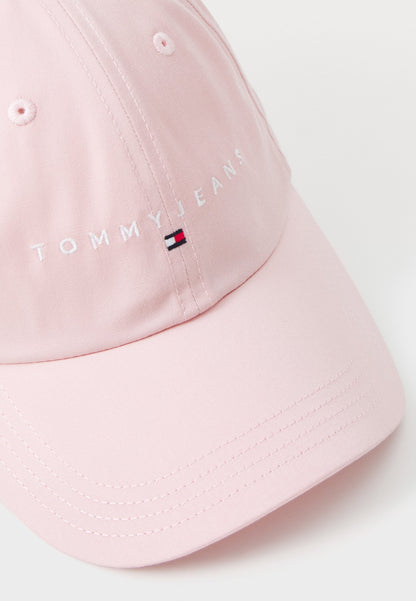 Tommy Jeans LINEAR LOGO PANEL UNISEX - Casquette - pink